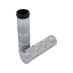 Stroker Grips Chrome 1" Throttle By Wire