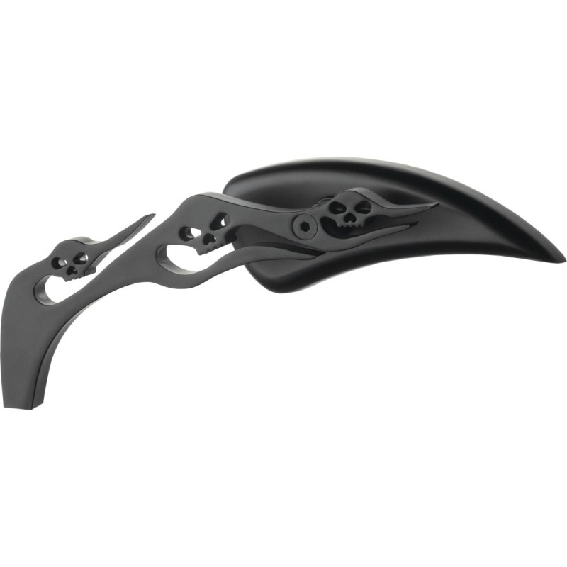 Eclipse Skull Mirror Black