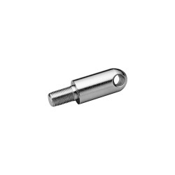 Bullet-Style Footpeg Supports Zinc Plated