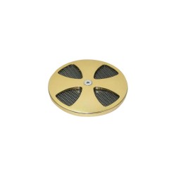 Smooth Cross Air Cleaner Cover Bronze