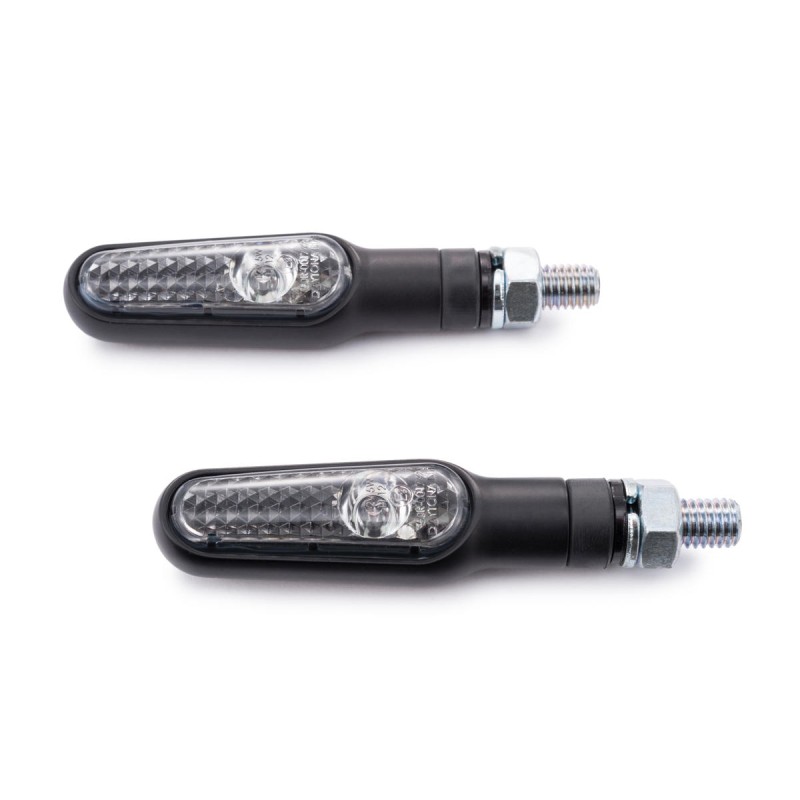 D-Light LED Turn Signal Black Clear LED