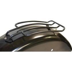 6" Solo Luggage Rack Black Satin