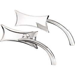 Four Point Micro Mirror Chrome Left