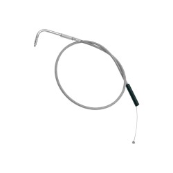 Armor Coated Throttle Cable 90 ° Stainless Steel Clear Coated 33,9"