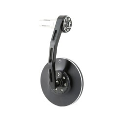 Conero Bar End Mirror 180 mm stem Black, Anodized