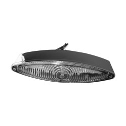Wide Cateye LED Rücklicht Chrome Clear LED