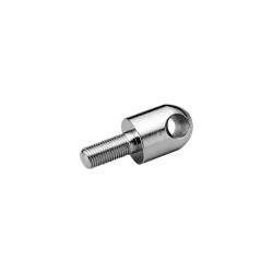 Bullet-Style Footpeg Supports Zinc Plated