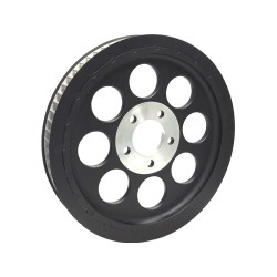 OEM Style Rear Belt Pulley Black 1 1/2" 70.0 teeth