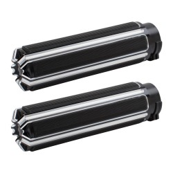 10-Gauge Grips Black 7/8" Anodized Throttle By Wire