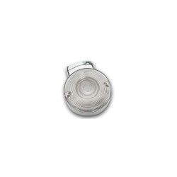 Turn Signal Lens, Late Style, Clear Turn Signal Lens