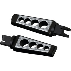 Drilled Footpeg Contrast Cut