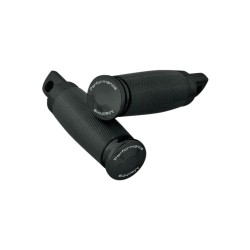 Folding Round Contour Passenger Pegs Black