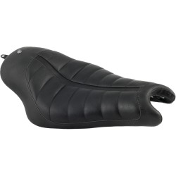 Enzo Horizontal Solo Seat Black Vinyl