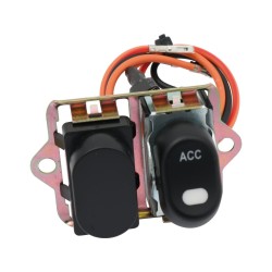 CCE, Rocker Switch Kit, Fairing- Handle Bar, Acc Only, Black Rocker Switch Kit