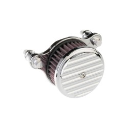 High Performance Air Cleaner Chrom, Finned