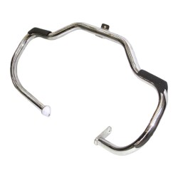 Front Engine Guard Chrome With Footrest