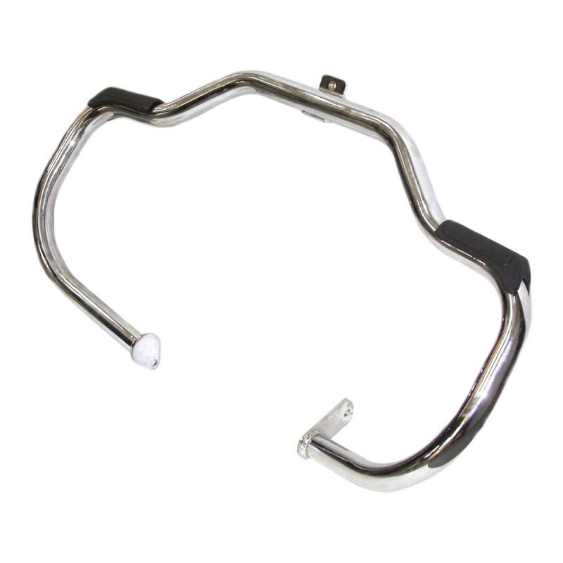 Front Engine Guard Chrome With Footrest