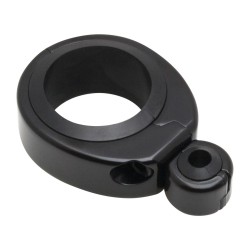 Swivel Head 1 1/4"-1 1/2" Diameter Tubing Cable Clamp Single Throttle/Clutch Cable Black