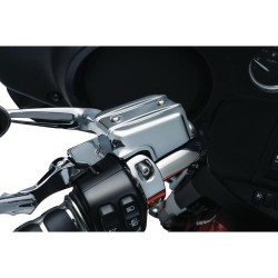 Brake and Clutch Control Dress-Up Kit Chrome Dual Disc