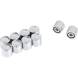 72-81 Early-Style Hand Control Button Cap Long Chrome