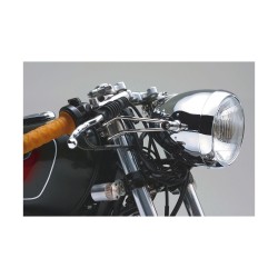 Vintage 5 3/4" Scheinwerfer Chrome H4