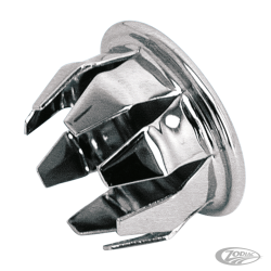 EMBOUT DE GUIDON CHROME
