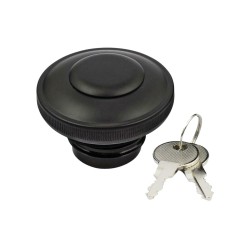 Lockable Gas Cap Set Black