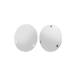 Domed 3-Hole Derby Cover 3-hole Chrome