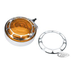 BAGUES ENTAILLEES CHROMEES POUR CLIGNOTANTS