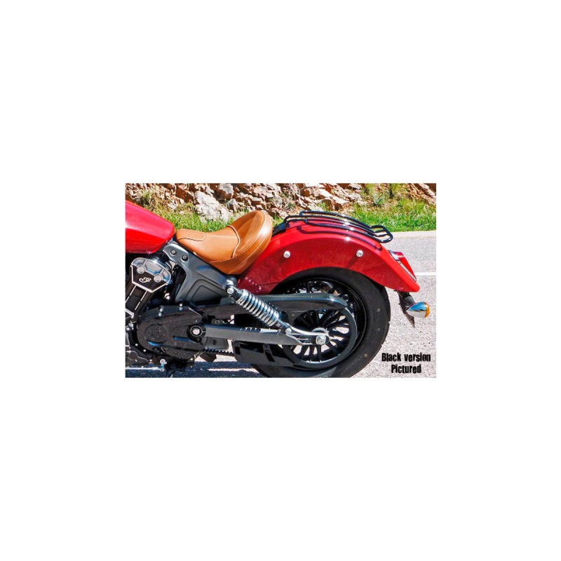 7" Solo Luggage Rack Chrome