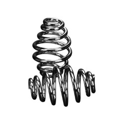 Barrel Seat Spring Chrome 3"