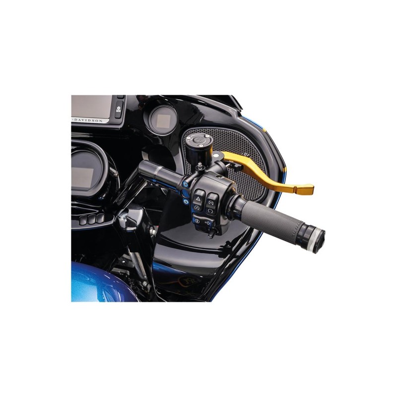 Radial Brake Master Cylinder Black Ops Anodized 11/16" 1" Dual Disc Hydraulic