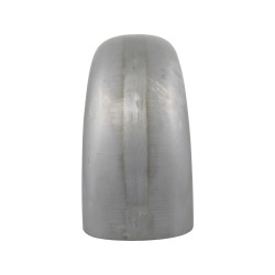8 1/2" Roll-Your-Own Custom Blank Steel Front Fender Smooth-Side with 15 3/4" Radius Raw