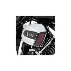 Big Sucker M8 FLT Air Cleaner with Factory Cover Aluminium Raw