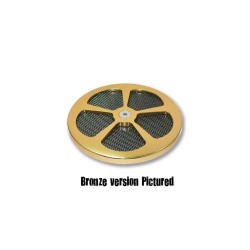 5-Spade Air Cleaner Cover Chrome