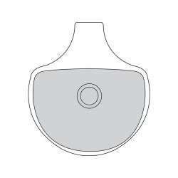 Organic Replacement Brake Pads