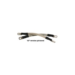 19" Pro Flex Battery Cable Stainless Steel Clear Coated