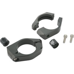 Turn Signal Fork Clamp Set 39mm Fork Mount Black