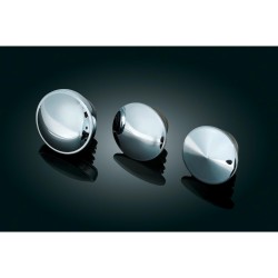 Vented Stock-Style Gas Cap Right Hand Thread Chrome