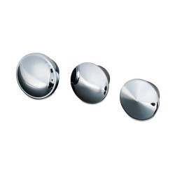 Vented Stock-Style Gas Cap Right Hand Thread Chrome