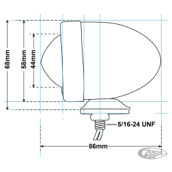 CLIGNOTANTS DE TYPE CARTOUCHE